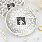 Custom Vintage Photo Jewelry Dish Mother Day Gift - Personalised Trinket Tray Gift for Mom