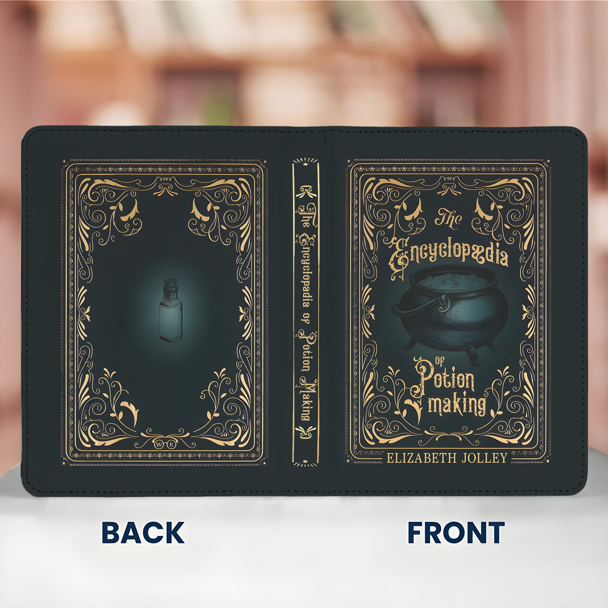 Custom The Encyclopedia of Potion Making Kindle Case - Personalized Kindle Case For Book Lovers