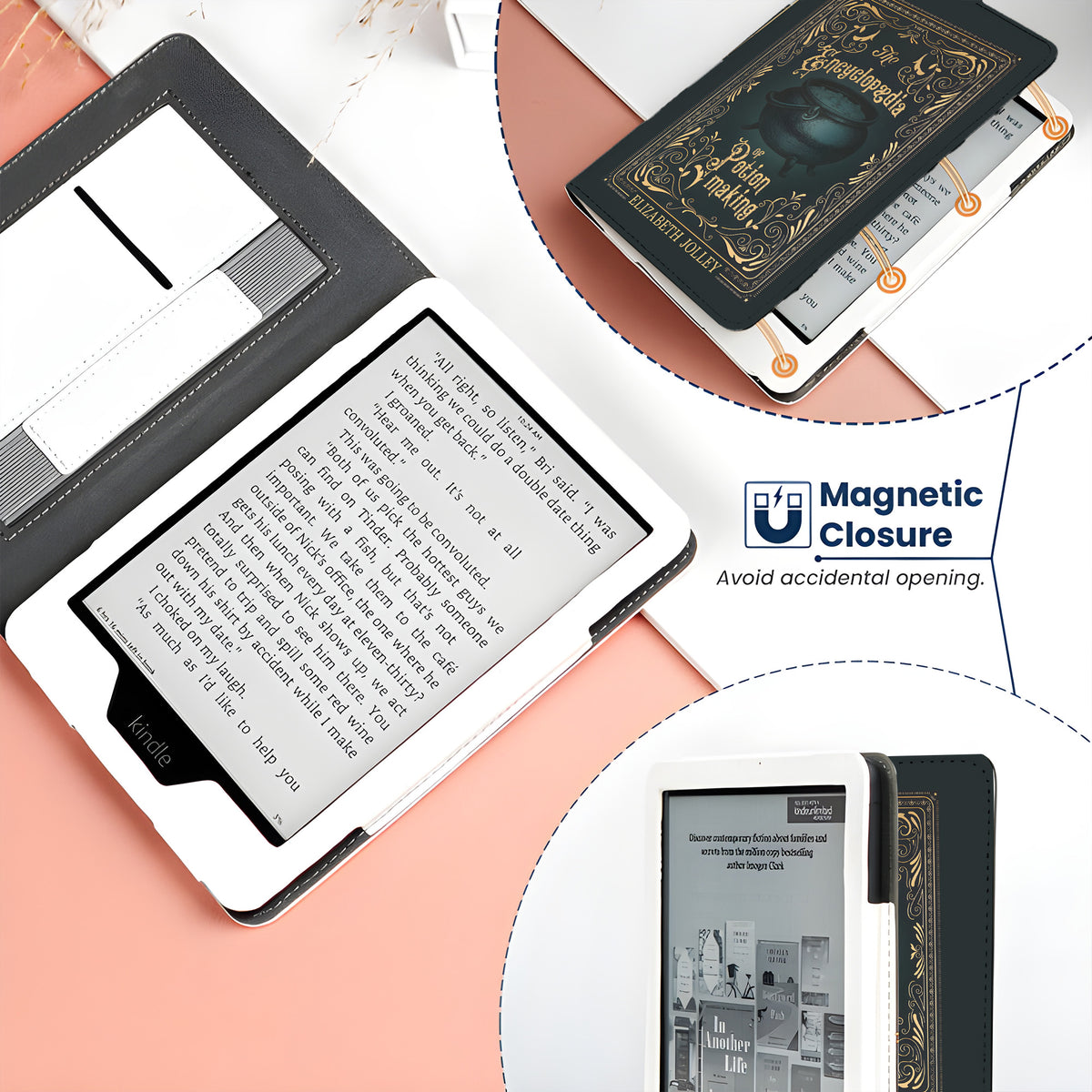 Custom The Encyclopedia of Potion Making Kindle Case - Personalized Kindle Case For Book Lovers
