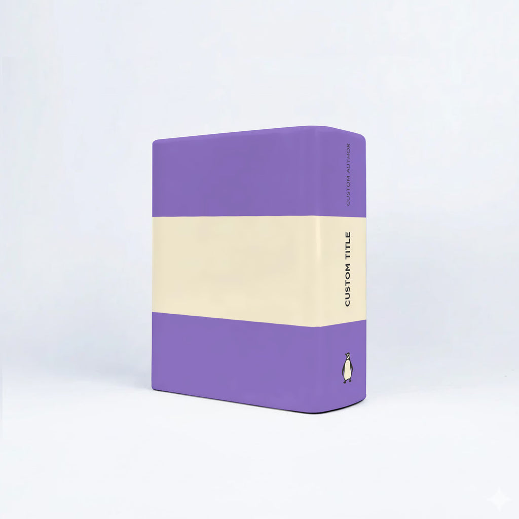 Custom Classic Penguin Book Vase