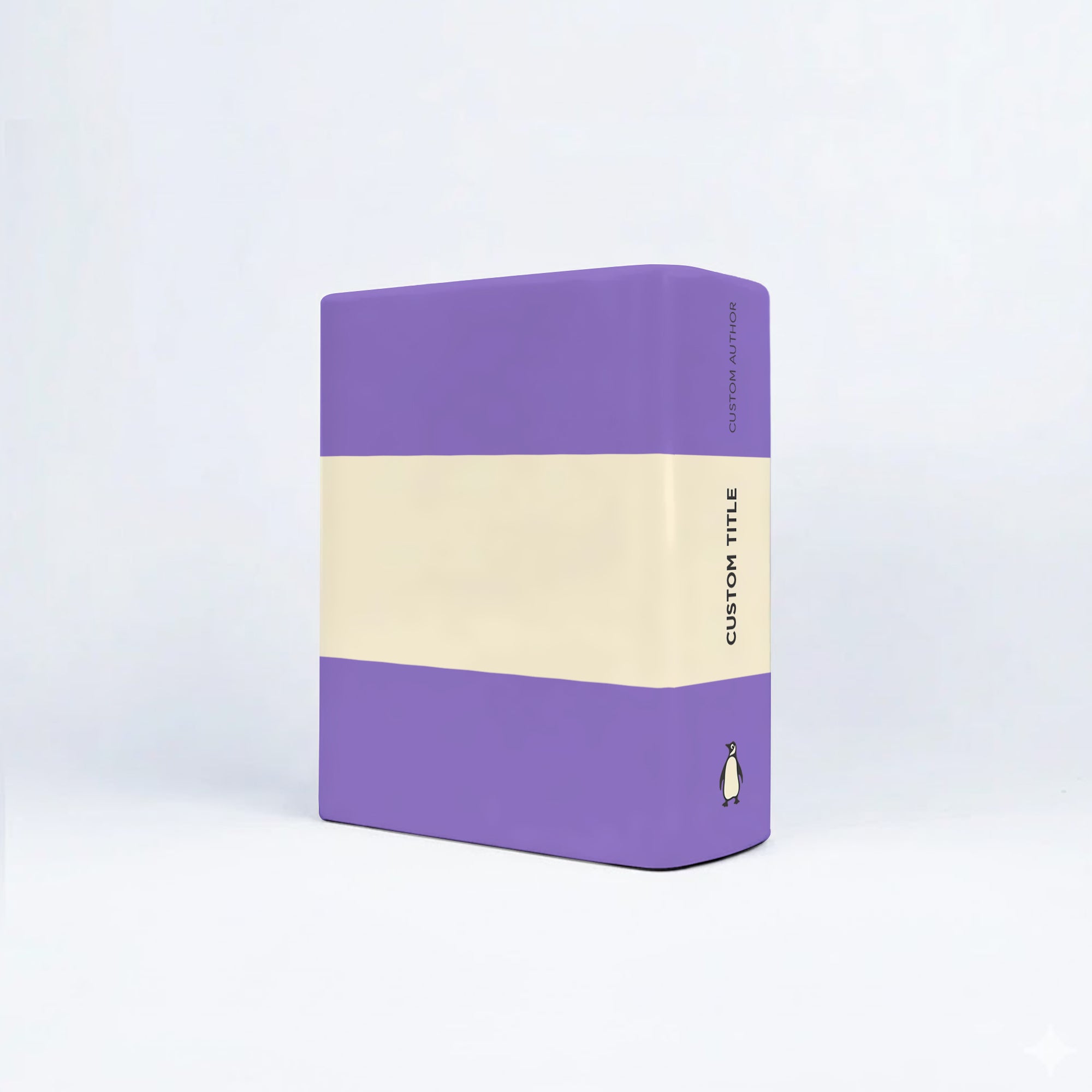 Custom Classic Penguin Book Vase