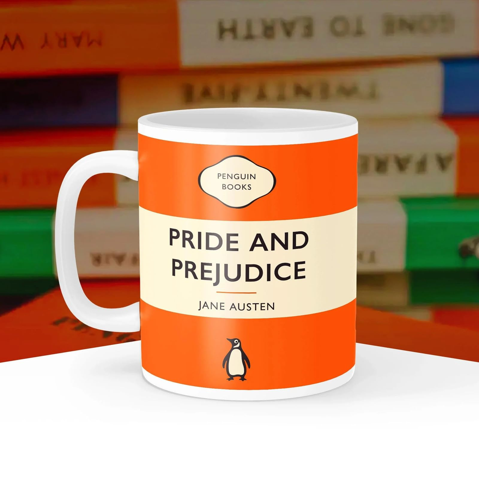 Penguin Book Mug